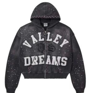 vale forever classico zip up ‘black’