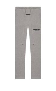 essentials dark oatmeal pants