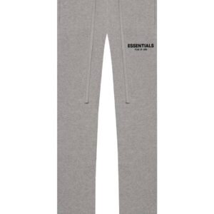 essentials dark oatmeal pants
