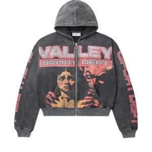vale forever devils advocate zip up hoodie ‘black/ red