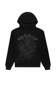 black phantom web hoodie ‘black’