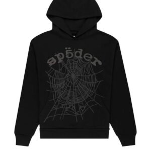 black phantom web hoodie ‘black’