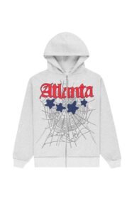 sp5der heather grey atlanta zip
