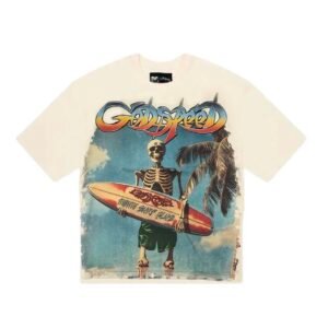 godspeed miami surfclub tee cream
