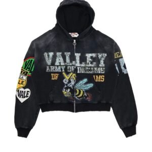 vale forever army zip up