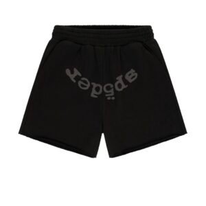 sp5der og web v2 phantom sweatshort 'black'